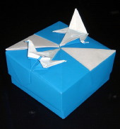 Crane Christmas wrap Crane Christmas wrapc